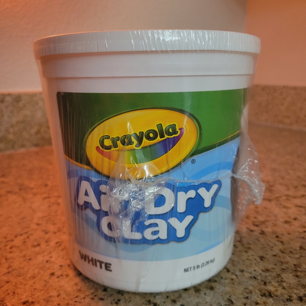 Crayola Air-Dry Clay in Classic White
